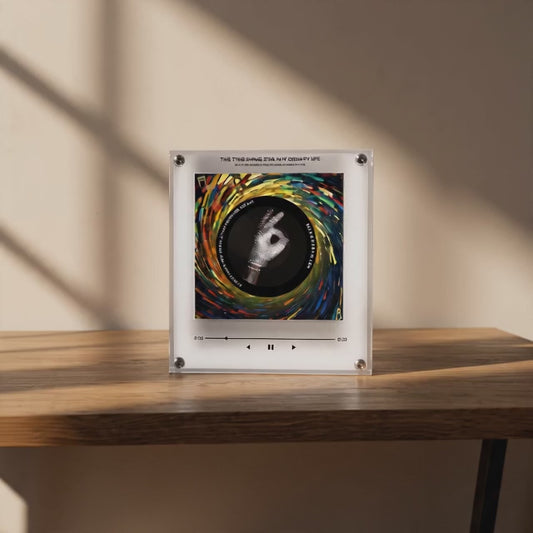 Magnetic Vinyl Record Player | Mini Fridge Turntable | 
Retro Music Player Magnet | Bluetooth Speaker | Gift for Music Lovers